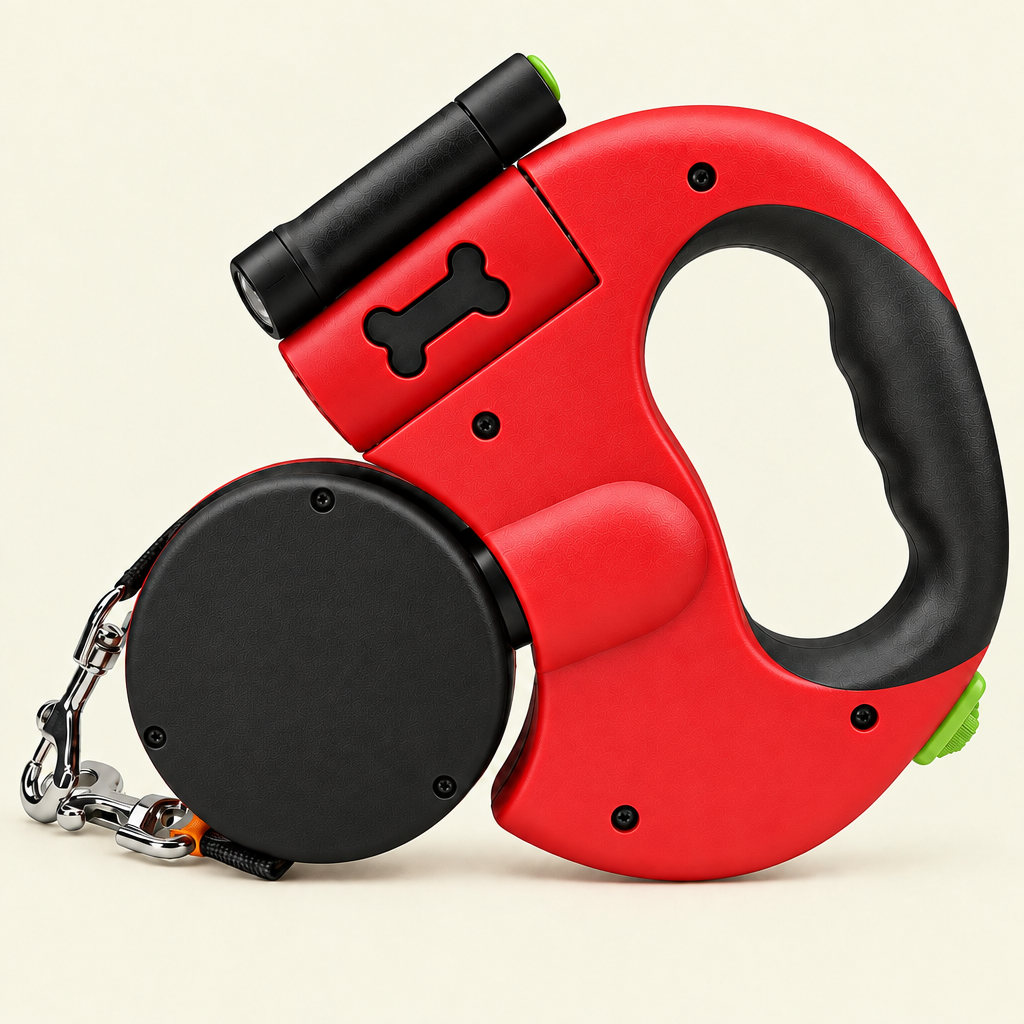 Retractable Dog Leash with Lights